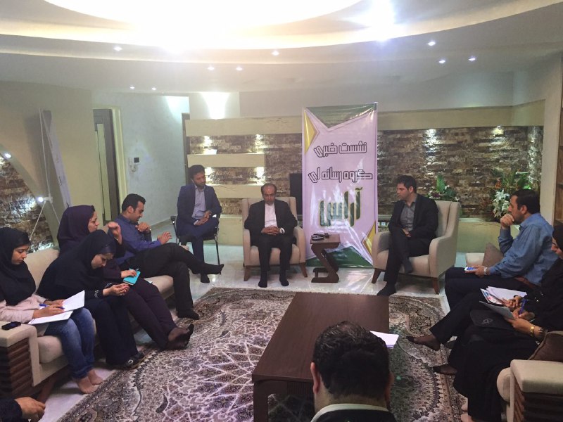 دو نماینده مجلس دهم میهمان گروه رسانه ایی آراس