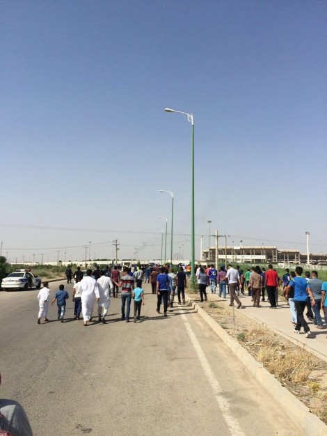 حرکت هواداران به سمت غدیر