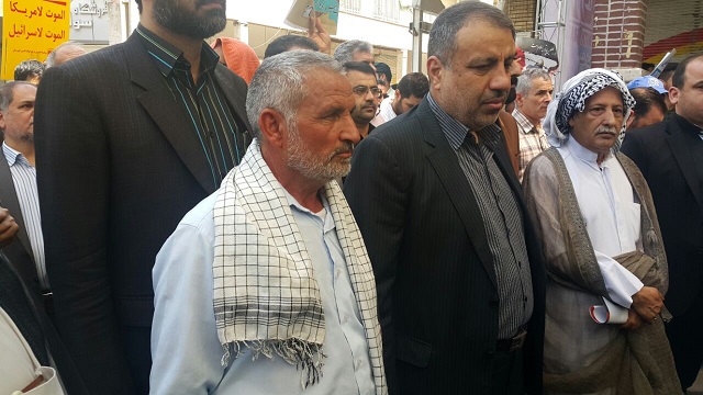 شهردار اهواز در حاشیه حضور در راهپیمایی روز قدس: روز قدس نماد وحدت و انسجام اسلامی در برابر استکبار جهانی شهردار اهواز در حاشیه حضور در راهپیمایی روز قدس: روز قدس نماد وحدت و انسجام اسلامی در برابر استکبار جهانی