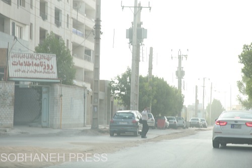 گرد و خاک مهمان یک روزه ی خوزستان شد!