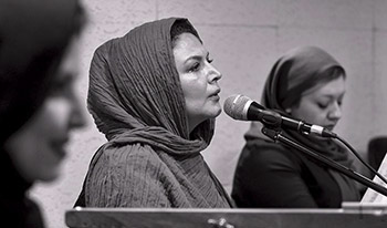 شهره سلطانی در حال آماده شدن برای کنسرتش +تصاویر