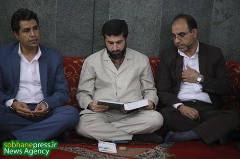 حضوراستانداردرمراسم شب احیاء حسینیه سجادیه کارون