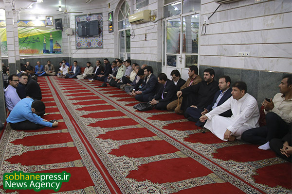 حضوراستانداردرمراسم شب احیاء حسینیه سجادیه کارون