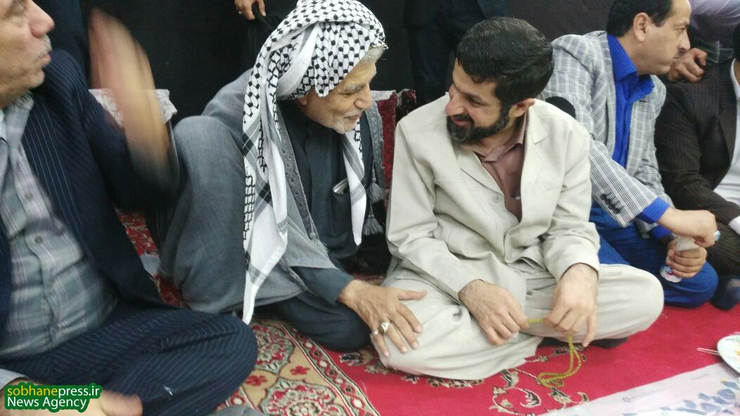حضوراستانداردرمراسم شب احیاء حسینیه سجادیه کارون