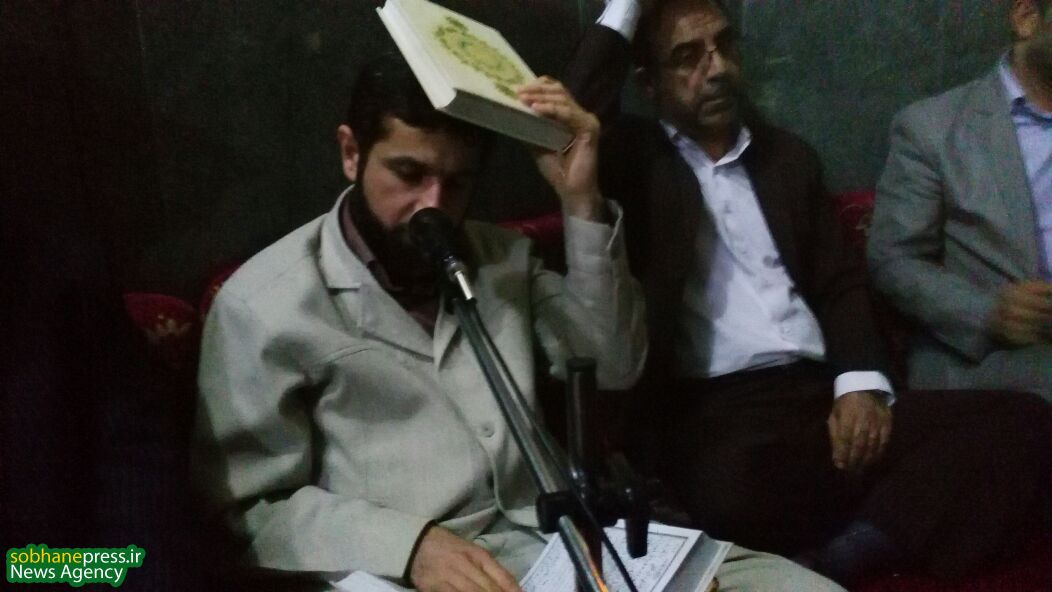 حضوراستانداردرمراسم شب احیاء حسینیه سجادیه کارون