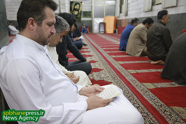 حضوراستانداردرمراسم شب احیاء حسینیه سجادیه کارون