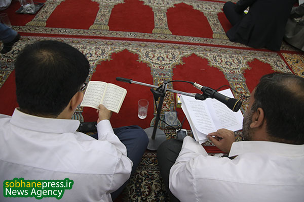 حضوراستانداردرمراسم شب احیاء حسینیه سجادیه کارون