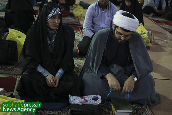 مراسم  شب قدر در اهواز