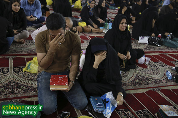 مراسم  شب قدر در اهواز