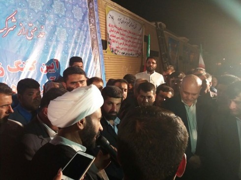 باحضور استاندار شریعتی :آیین کلنگ زنی فاضلاب کوی سلمان فارسی و علامه کرمی هویزه