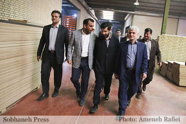 گزارش تصویری / بازدید معاون وزیر صنعت و استاندار خوزستان  از شهرک صنعتی شماره 2 اهواز