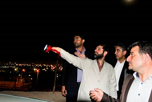 گزارش تصویری/ بازدید شبانه استاندار از مناطق محروم منبع آب ، حصیرآباد و کوی آل صافی