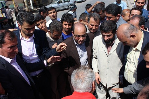 استاندار خوزستان به وعده ای دیگر، عمل کرد/کلنگ فاضلاب دشت آزادگان بر زمین زده شد.