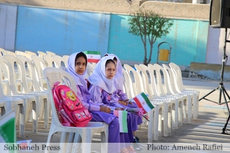 تصاویر / بازگشایی مدارس جشن نوشکوفه ها در شهرستان کارون خوزستان
