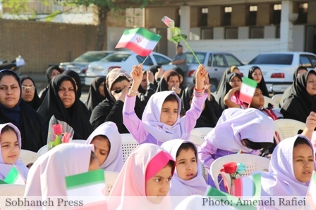 تصاویر / بازگشایی مدارس جشن نوشکوفه ها در شهرستان کارون خوزستان