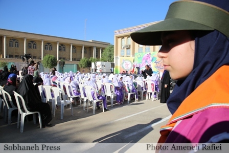 تصاویر / بازگشایی مدارس جشن نوشکوفه ها در شهرستان کارون خوزستان