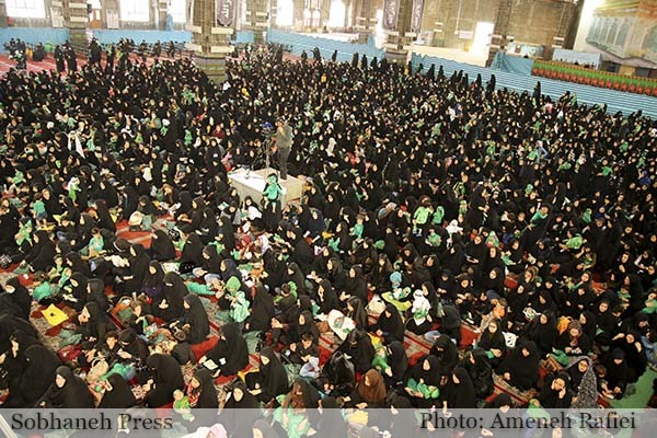 تصاویر / همایش جهانی شیر خوارگان حسینی در مصلی شهر اهواز