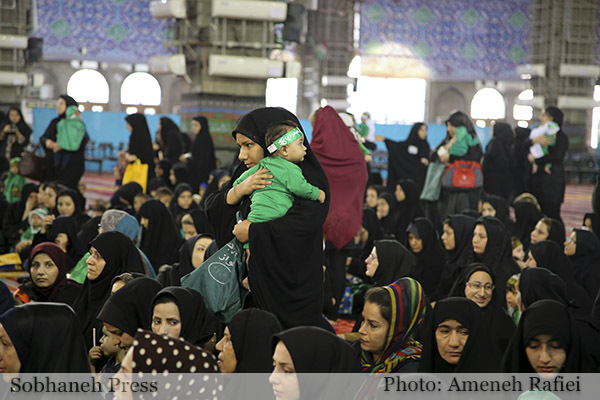 تصاویر / همایش جهانی شیر خوارگان حسینی در مصلی شهر اهواز