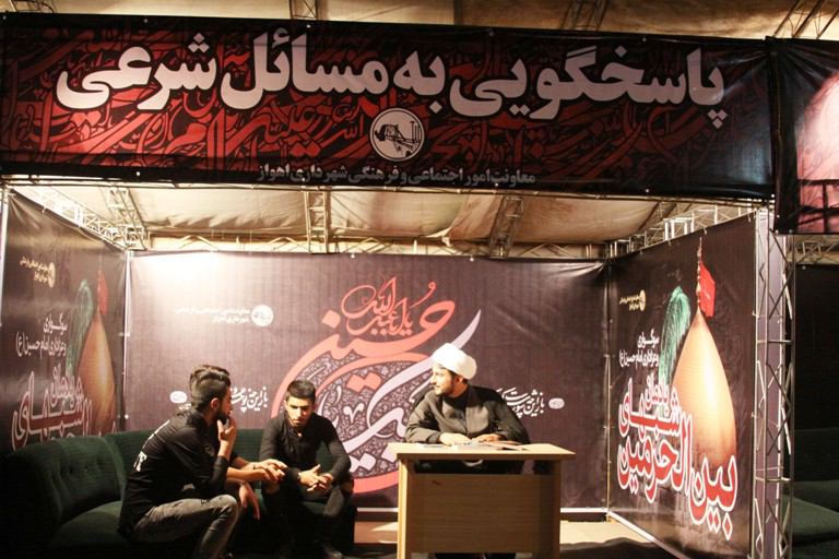 مراسم شبهای بین الحرمین از سوی معاونت فرهنگی شهرداری اهواز در حال برگزاری است