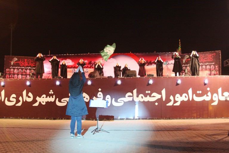 برگزاري شب هفتم از مراسم سوگواري شبهاي بين الحرمين