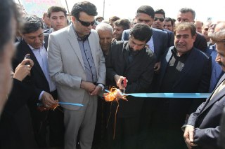 بهره‌برداری از چند پروژه عمرانی شهر تشان با حضور استاندار خوزستان