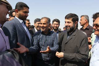 بهره‌برداری از چند پروژه عمرانی شهر تشان با حضور استاندار خوزستان