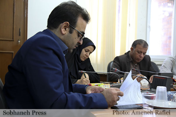 تصاویر / نشست خبری مدیر کل پدافند غیر عامل خوزستان