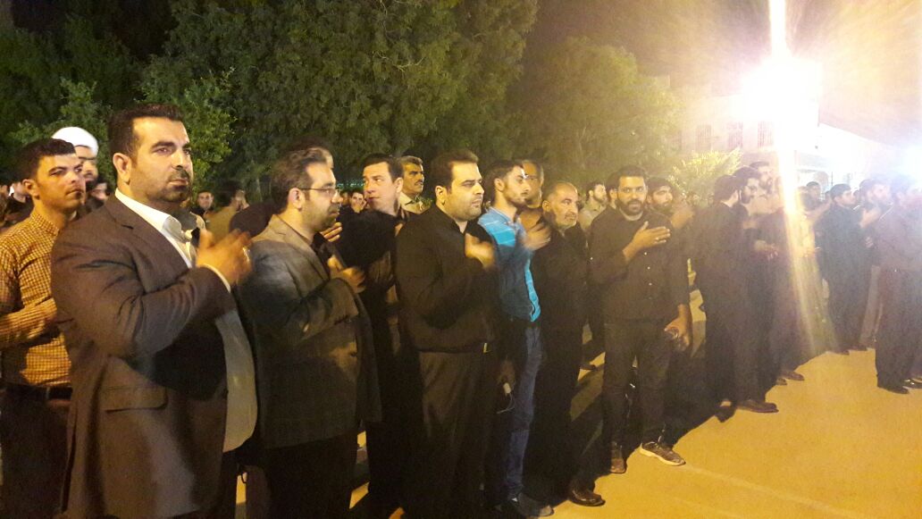 حضور شهردار کلانشهر اهواز دکتر سیدخلف موسوی در مراسم استقبال از شهید مدافع حرم شهید محمدکیهانی