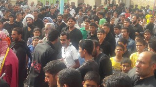 هم اکنون آغاز بزرگترین مراسم پیاده روی مردمی اربعین کشور از منطقه ولایتمدار ملاشیه اهواز