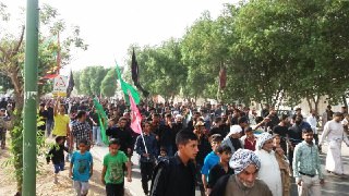 تصاویر / آخرین روز از حرکت کاروان پیاده روی زائران اربعین حسینی از اهواز