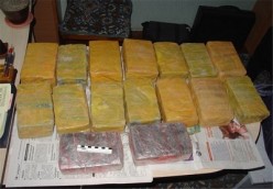 کشف 105 کیلو حشیش از قاچاقچیان مواد مخدر