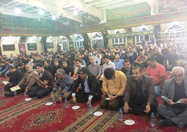 مراسم گرامیداشت منصور پورحیدری در اهواز+تصاویر