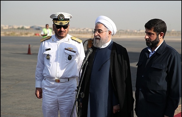 آقای خاص خوزستان، در استقبال از رییس جمهور متفاوت سخنرانی کرد