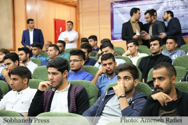 تصاویر / مراسم جشن  روز دانشجو دانشگاه شهرداری کلان شهر اهواز