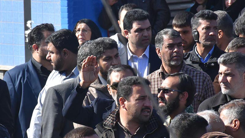پیکرهای 6 شهید عملیات تروریستی حله عراق در گلزارشهدای اهواز تشییع شد