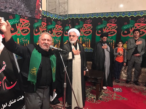 اجتماع و عزاداری باشکوه بختیارییهای عاشق اباعبدا... الحسین هر شب در اهواز