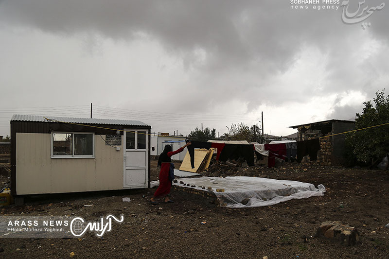 گزارش تصویری / زندگی پس از زلزله