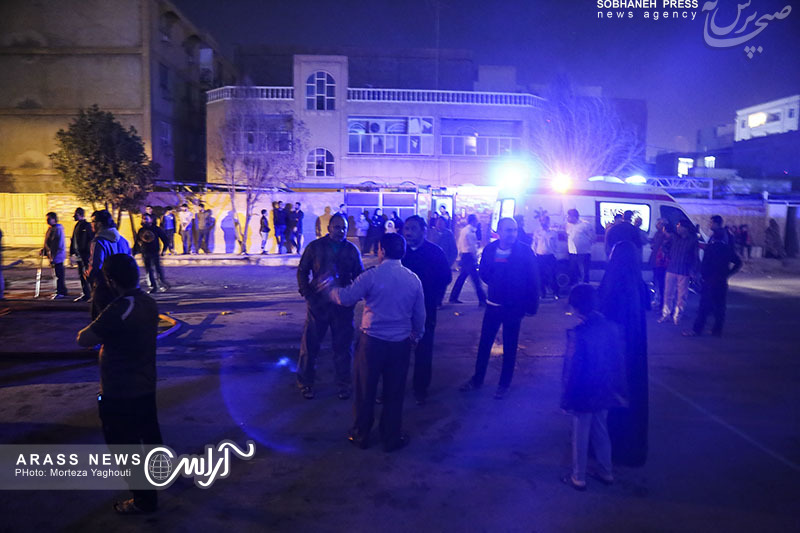 گزارش تصویری / حادثه آتش سوزی واحد مسکونی در کوی ملت اهواز