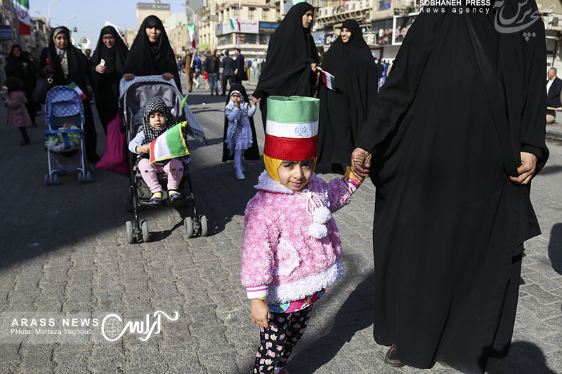 گزارش تصویری / راهپیمایی بزرگ شکوه وحدت در اهواز به روایت تصویر