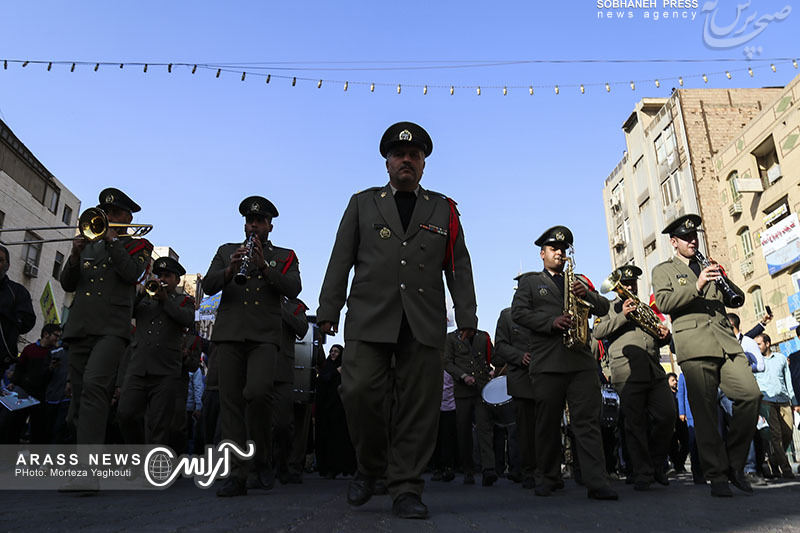 گزارش تصویری / راهپیمایی بزرگ شکوه وحدت در اهواز به روایت تصویر