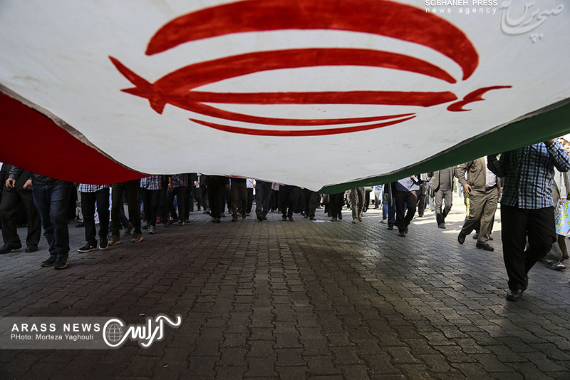 گزارش تصویری / راهپیمایی بزرگ شکوه وحدت در اهواز به روایت تصویر