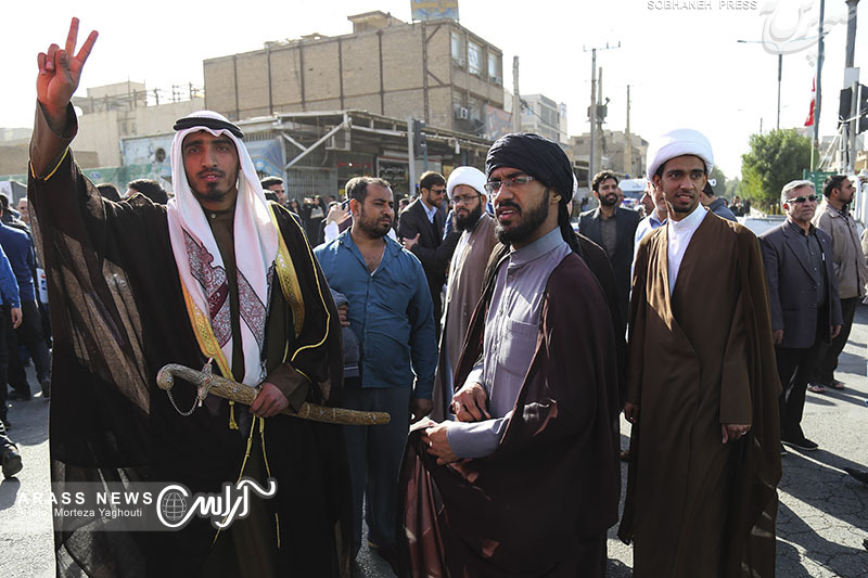 گزارش تصویری / راهپیمایی بزرگ شکوه وحدت در اهواز به روایت تصویر