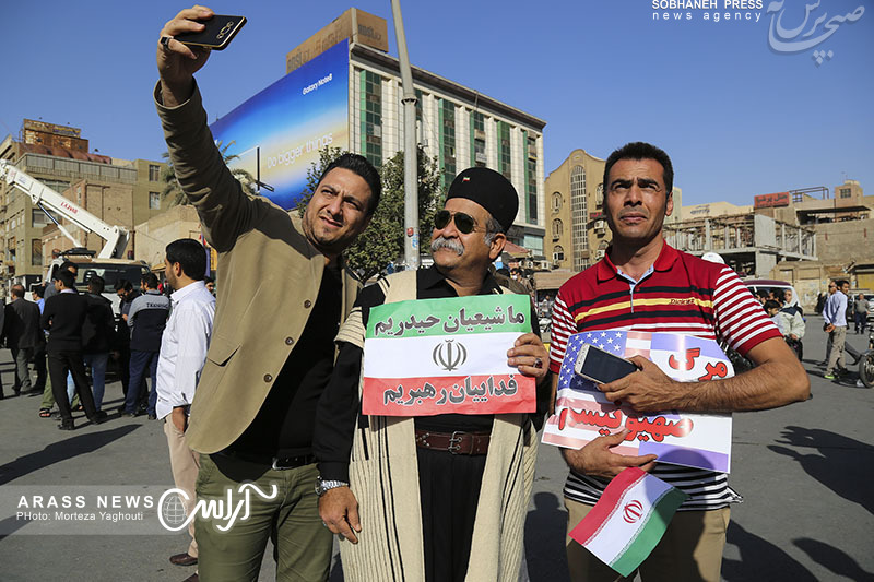 گزارش تصویری / راهپیمایی بزرگ شکوه وحدت در اهواز به روایت تصویر