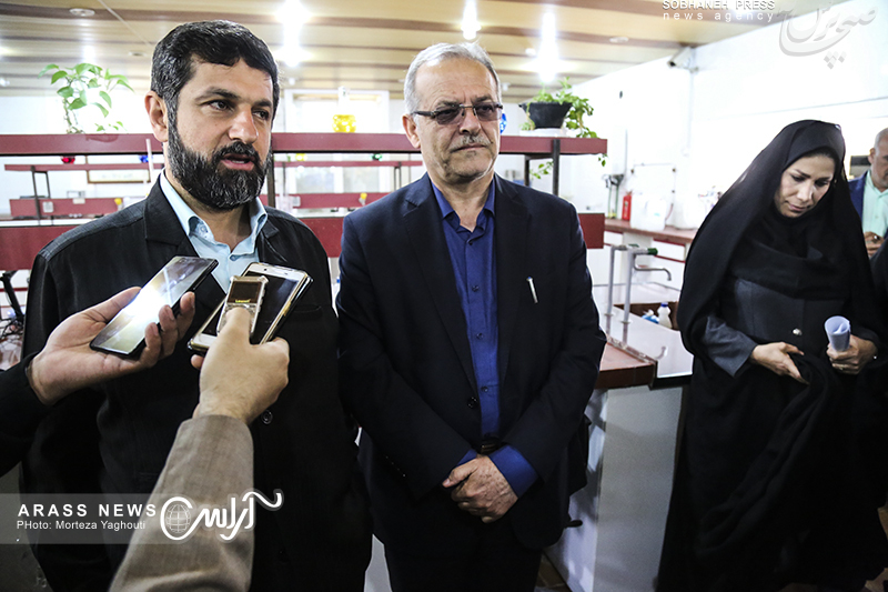گزارش تصویری / بازدید استاندار خوزستان از آزمایشگاه آبفا اهواز