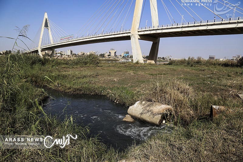گزارش تصویری 2 / روایتی از زوال رودخانه کارون
