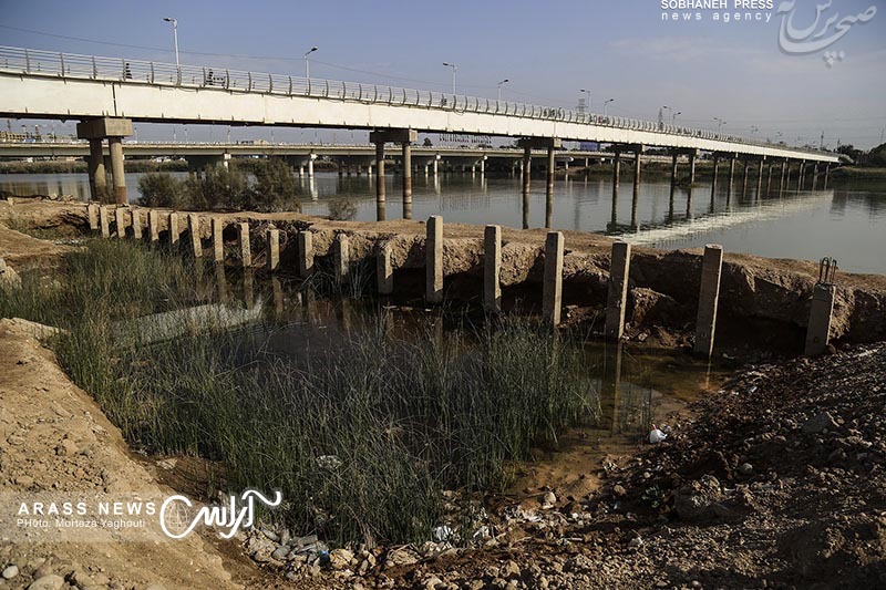 گزارش تصویری 2 / روایتی از زوال رودخانه کارون