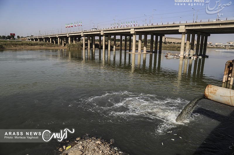 گزارش تصویری 2 / روایتی از زوال رودخانه کارون