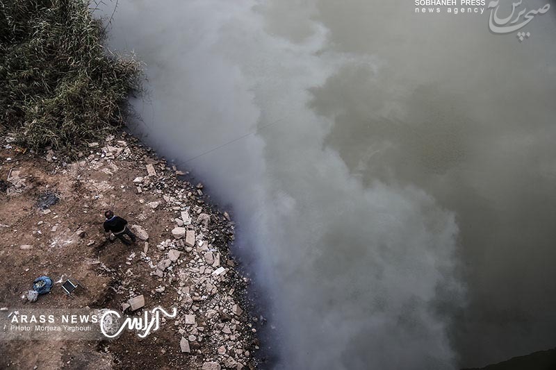 گزارش تصویری 2 / روایتی از زوال رودخانه کارون