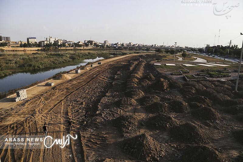 گزارش تصویری 2 / روایتی از زوال رودخانه کارون