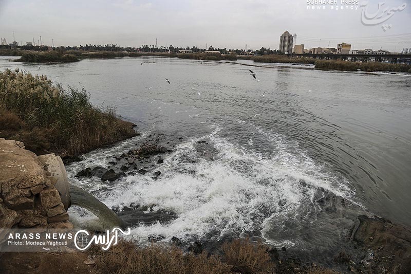 گزارش تصویری 2 / روایتی از زوال رودخانه کارون